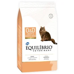 Сухий корм Equilibrio Veterinary Cat лікувальний, для котів з ожирінням, діабетом, 500 г