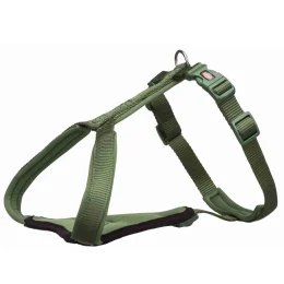 Шлея Trixie Premium Y-Harness для собак, 37-45 см, 15 мм, розмір XS-S, лісовий