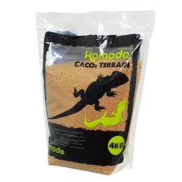 Харчовий пісок для рептилій Komodo CaCo3 Sand Caramel, 4 кг