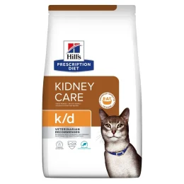 Сухий корм Hills Prescription Diet K/D для котів з серцевою та нирковою ндеостатністю, з тунцем, 3 кг