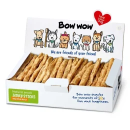 Ласощі "Bow wow" для собак, натуральні палички з м'ясом птиці і юки, 50 шт, 1 уп