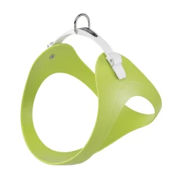 Еластична шлейки Ferplast Ergoflex M Green для собак з системою регулювання, A: 45,5 ÷ 53,5 см, B: 49 ÷ 57 см