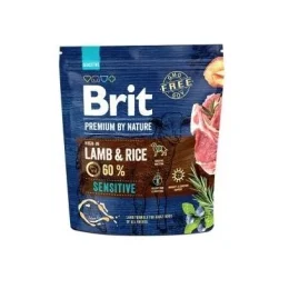 Сухий корм Brit Premium Dog Sensitive Lamb, для собак, 1 кг