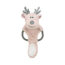 Іграшка Trixie Christmas Reindeer Rope, для собак, з канатом, 47 см