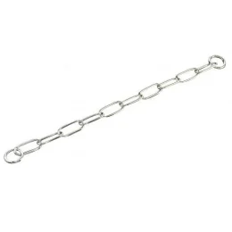 Нашийник Sprenger Extra Long Link для собак, з широким ланкою, хромована сталь, 4 мм, 67 см