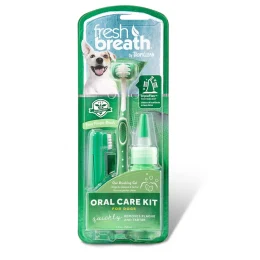 Відбілюючий набір Tropiclean Oral Care Kit Large "Свіжий подих" для догляду за зубами для собак, великий