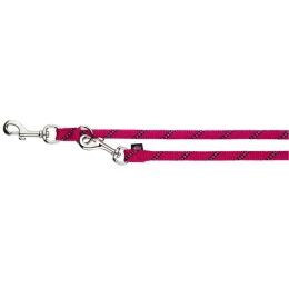 Повідець-перестібка Trixie Sporty Rope для собак, нейлон, 2 м х 13 мм, фуксія