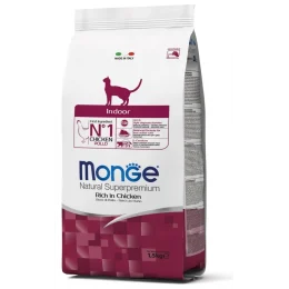 Сухий корм MONGE CAT Indoor, 1.5 кг