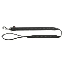 Повідець Trixie Softline Elegance Lead для собак, розмір L-XL, 1 м/25 мм, чорний/графіт