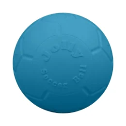 Іграшка Jolly Pets Soccer Ball м'яч, для собак, блакитна, мала, 16 см