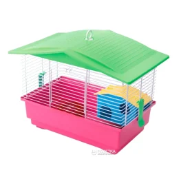 Клітка Imac Remy для хом'яків, рожевий, 42 × 26 × 32 см