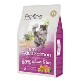 Сухий корм Profine Cat Derma, для кішок, з лолосем і рисом, 10 кг