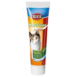 Паста Trixie Malt`n`Grass для виведення шерсті у котів, 100 г