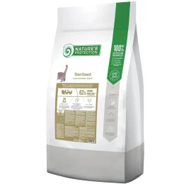 Сухий корм Natures Protection Sterilised Adult для стерилізованих котів, 18 кг