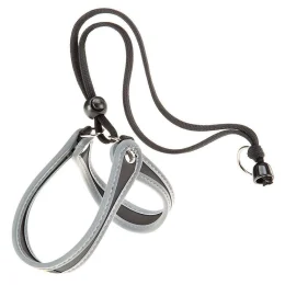 Ferplast Agila 2 Harness Black ергономічна шлейки для собак з еластичним шнуром, 32x50 см