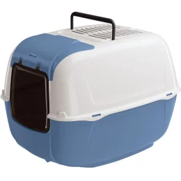 Закритий туалет Ferplast Toilet Home Prima Cabrio для кішок з люком, 52,5x39,5x38 см