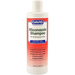 Шампунь Davis Miconazole Shampoo для собак і котів із захворюваннями шкіри, 355 мл