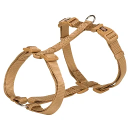 Шлея Trixie Premium H-Harness для собак, 20-32 см, 10 мм, розмір XXS-XS, карамель