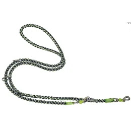 Повідець тренувальний Croci Hiking Endurance, для собак, плетений, зелений, нейлон, 1.5×2 м
