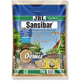 Грунт JBL Sansibar Orange для прісноводних та морських акваріумів, дрібний донний, помаранчевий, 5 кг