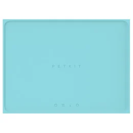 Килимок під миску Petkit Pet Mat Blue для котів та собак, антиковзний, силікон, 46×34 см, блакитний