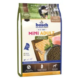 Сухий корм Bosch HPC Mini Adult птах і просо, для собак, 3 кг
