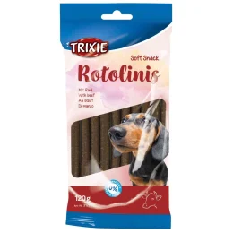 Кручені палички Trixie Rotolinis для собак, яловичина, 12 см, 120 г, 12 шт