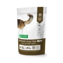 Сухий корм Nature's Protection Sterilised Long Hair, для довгошерстих дорослих котів, після стерилізації, 7 кг