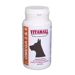 Кормова добавка VitamAll для поліпшення вовни, для собак, 65 табл / 130 г