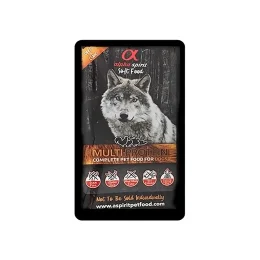 Напіввологий корм Alpha Spirit MultiProtein, свіже м'ясо і риба, для собак різного віку, гіпоалергенний, 200 г