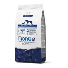 Сухий корм MONGE DOG Medium Starter для собак від 10 кг до 80 кг, 1.5 кг