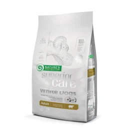 Сухий корм Natures Protection Superior Care White Dogs для дорослих собак малих порід, ягня, 1.5 кг