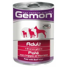 Вологий корм GEMON DOG WET Adult паштет з яловичим рубцем 0,4 кг
