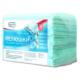 Пелюшки повсякденні Magic Pet для цуценят і собак 60 x 60 см, 30 шт