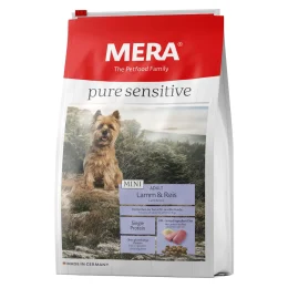 Сухий корм Mera Pure Sensitive Mini Adult Lamm&Reis для дорослих собак малих порід, з ягням та рисом, 1 кг