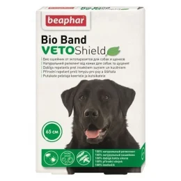 Нашийник Beaphar Bio Collar для собак та цуценят, від бліх, кліщів і комарів, 65 см