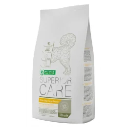 Сухий корм Natures Protection Adult для дорослих білошерстий собак великих порід, 10 кг