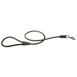 Повідець з еко-шкіри Ferplast Derby G10 / 110 Black для собак, 10 мм, 110 см