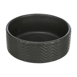 Миска Trixie Ceramic Bowl для собак і кішок, кераміка, чорна, 1.6л/20 см