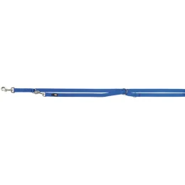Повідець-перестібка Trixie Premium Adjustable Lead двошаровий для собак, розмір L-XL, 2 м/25 мм, синій