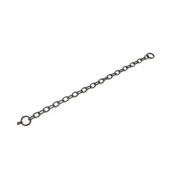 Нашийник Sprenger Long Link для собак, з середньою ланкою, чорна сталь, 4 мм, 69 см