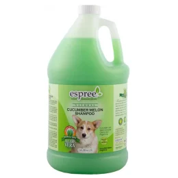 Шампунь Espree Cucumber Melon Shampoo для собак з ароматом огірка і дині для всіх типів вовни для собак, 3,79 л