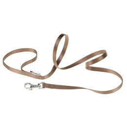 Нейлоновий поводок Ferplast Club G10 / 120 Brown для собак, коричневий, 10 мм, 120 см