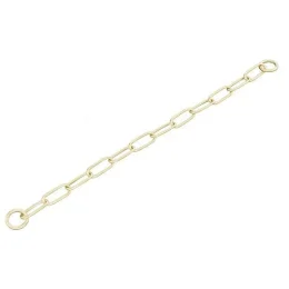 Нашийник з широким ланкою Sprenger Extra Long Link для собак, 4 мм, полірована латунь, 76 см