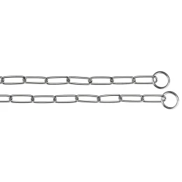 Металева ривковая ланцюг Ferplast Chrome CSP40128 для собак, 58 см