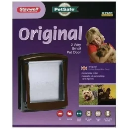 Дверцята PetSafe Staywell Original для котів і собак середніх порід до 18 кг, коричневі, 352х294 мм