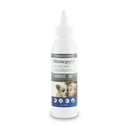 Краплі Microcyn Eye &amp; Ear Wash для очей і вух всіх видів тварин, 90 мл