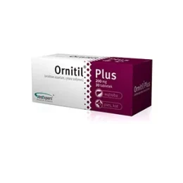 Ornitil Plus (Орніт Плюс) для підтримки функцій печінки собак і котів, 30 таблеток