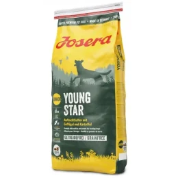 Сухий корм Josera YoungStar Junior беззерновой для цуценят з 8-го тижня, з м'ясом птиці і картоплею, 15 кг