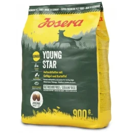 Сухий корм Josera YoungStar Junior беззерновой для цуценят з 8-го тижня, з м'ясом птиці і картоплею, 900 г